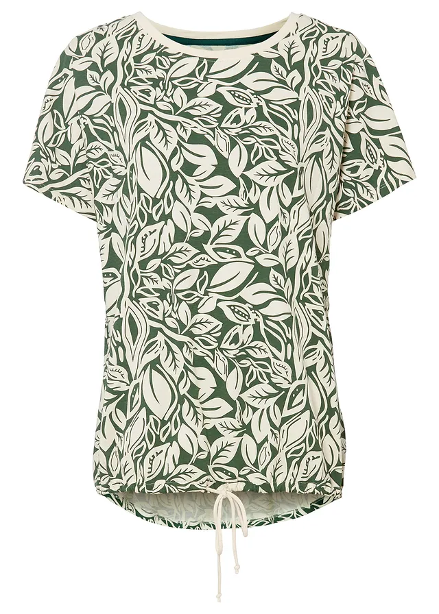 Tričko, vzadu dlhšie, so šnúrkou na zaviazanie