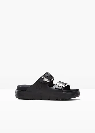 Mules Rieker, Couleur: noir