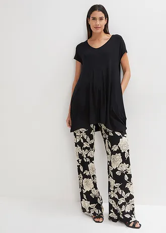 Dlouhé tričko • černá • bonprix obchod