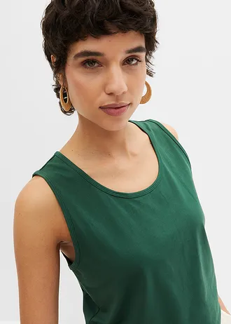 Longtop (set van 2) • donkergroen+selderijgroen • bonprix online shop