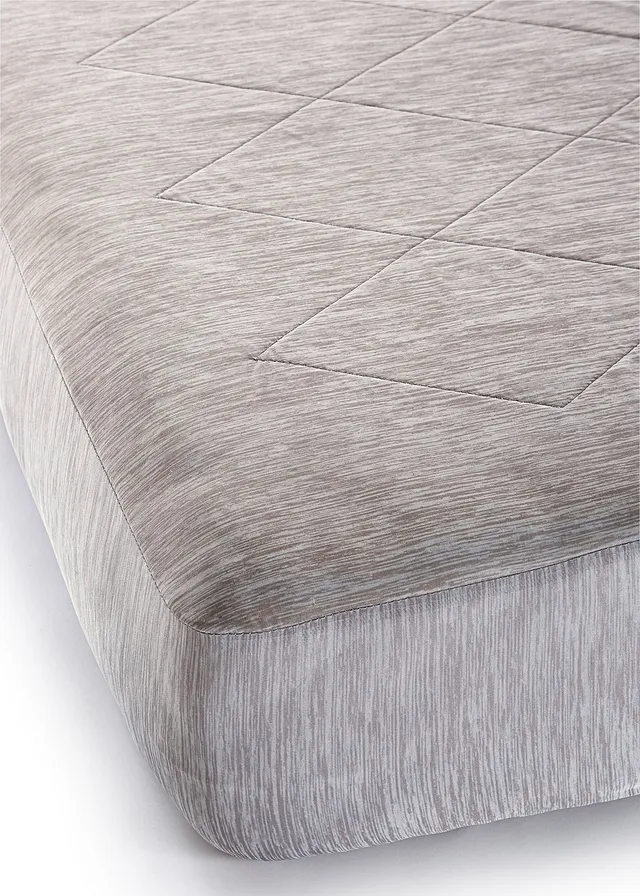 Chladivé napínací prostěradlo • šedá • bonprix obchod