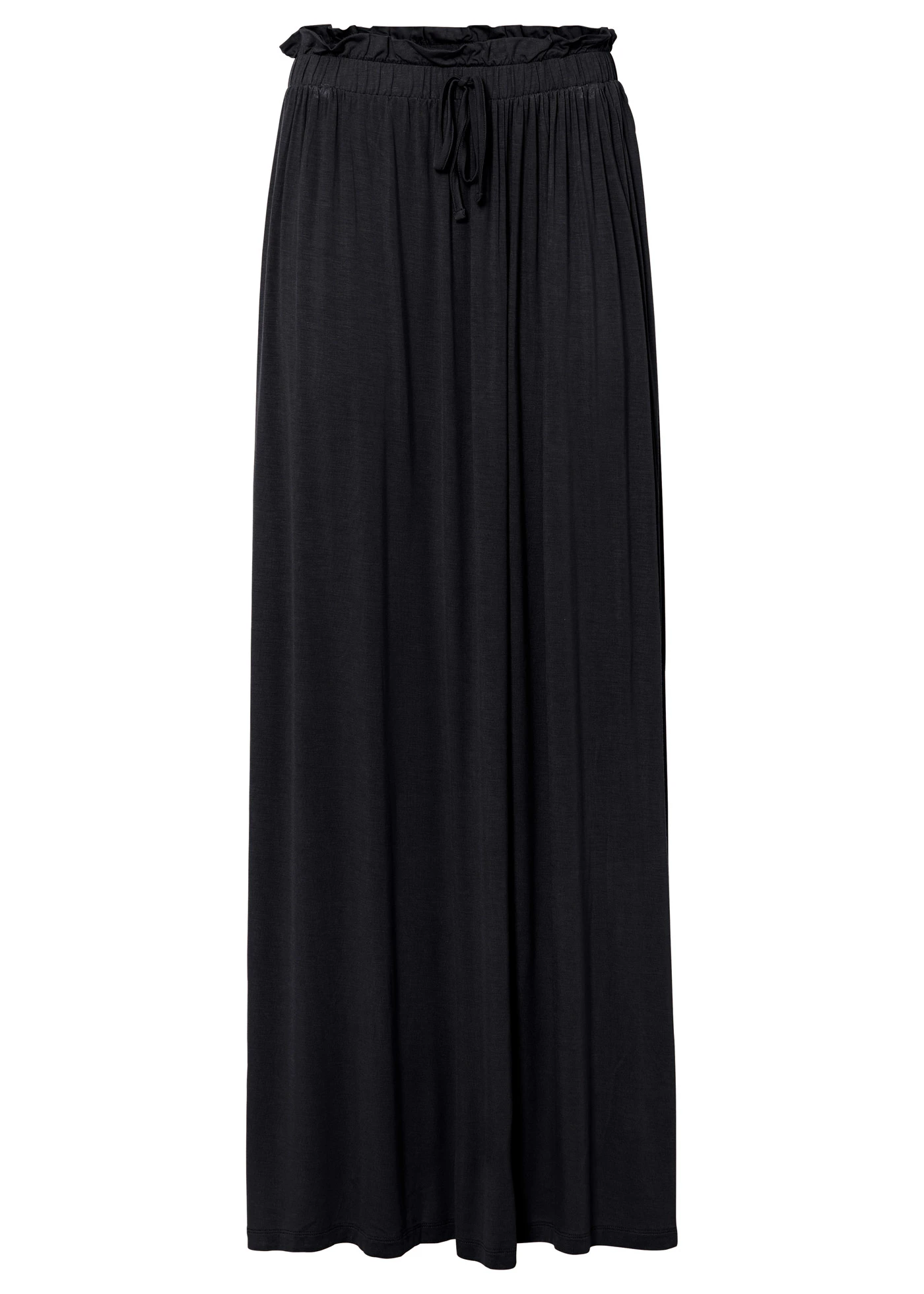 Žerzejová sukně z viskózy • černá • bonprix obchod