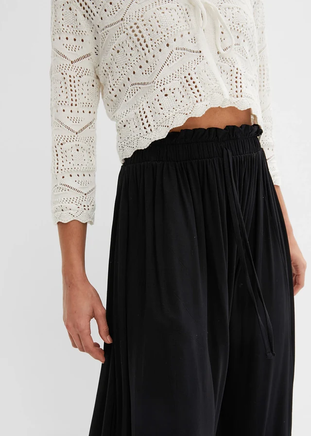 Jersey rok van viscose • zwart • product-page.page-title-suffix