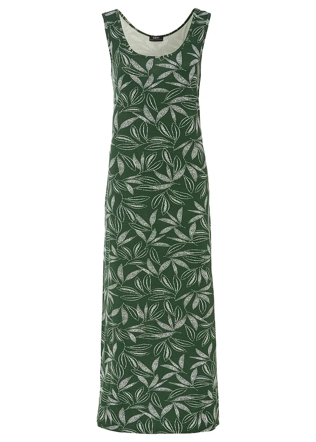 Robe longue en viscose fluide