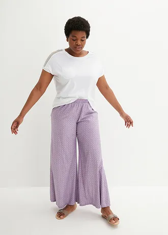 Luchtig shirt met kant, Kleur: wit