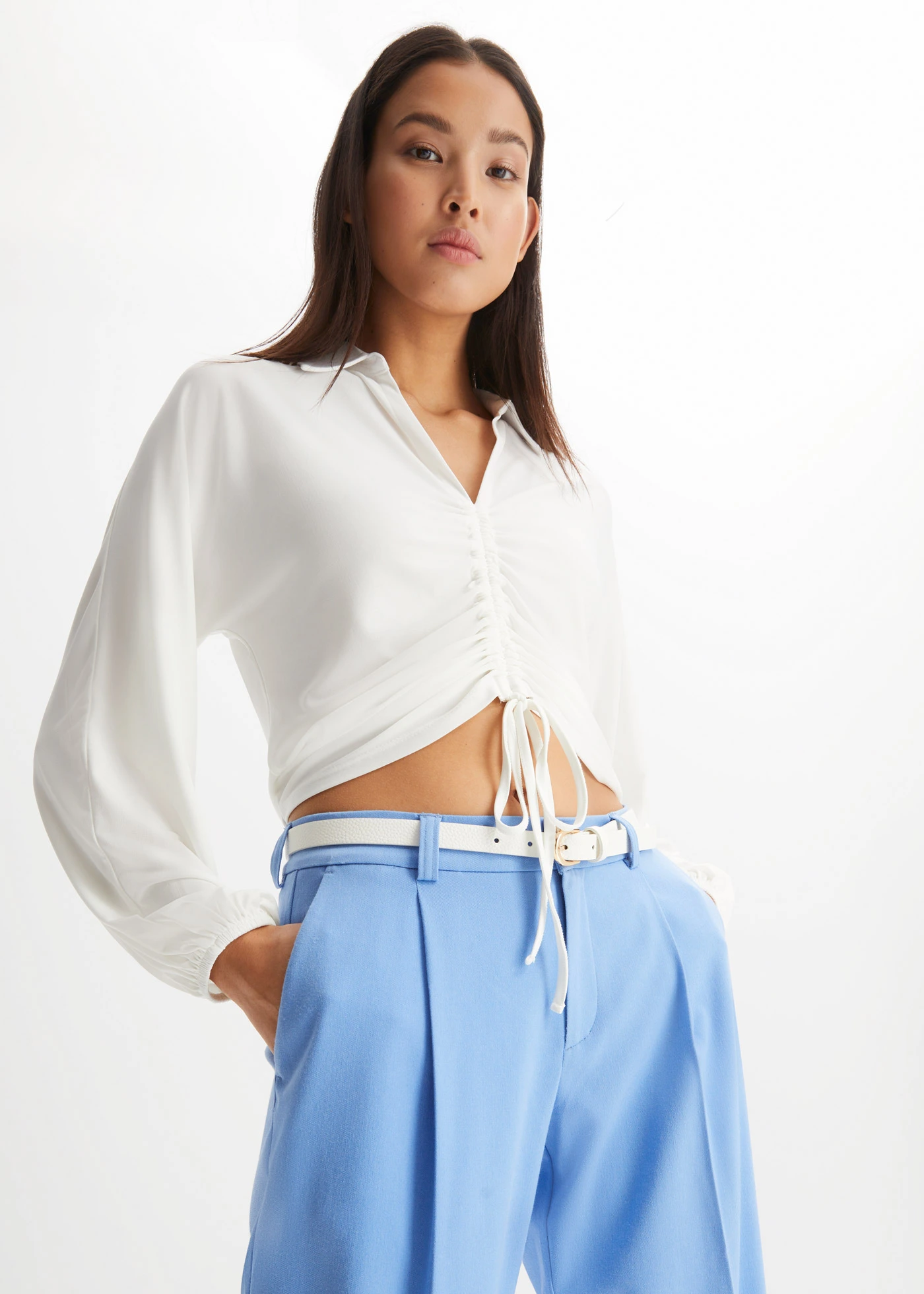 Riem (set van 3) • donkerpink+wit+briljantblauw • bonprix online shop