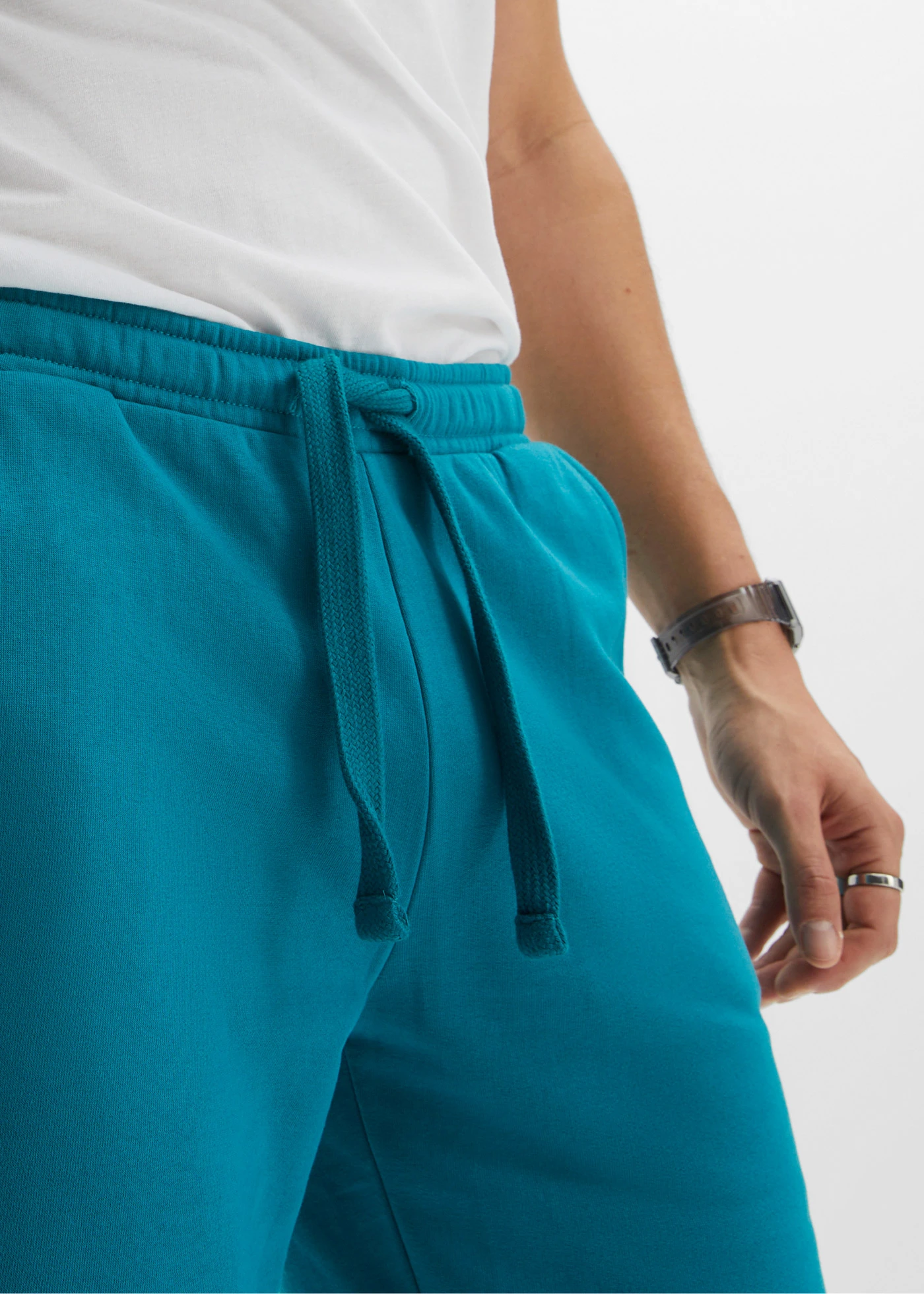 Bermuda sweat • turquoise cobalt • Boutique bonprix