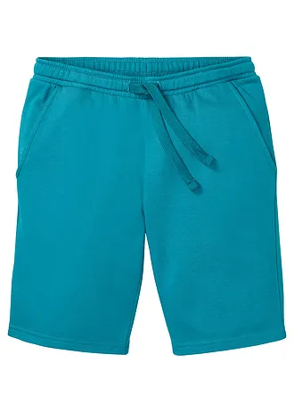 Sweat bermuda, Kleur: kobaltturkoois