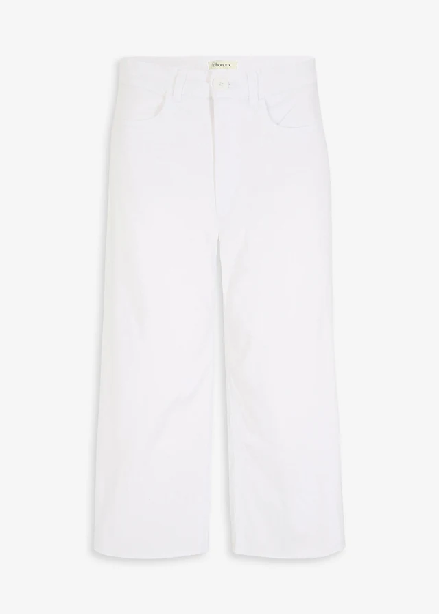 Jean large 7/8 extensible