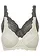 Beugel bh met sierlijk kant (set van 2), Kleur: ecrubeige+antraciet