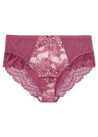 Bokové maxikalhotky s jemnou krajkou