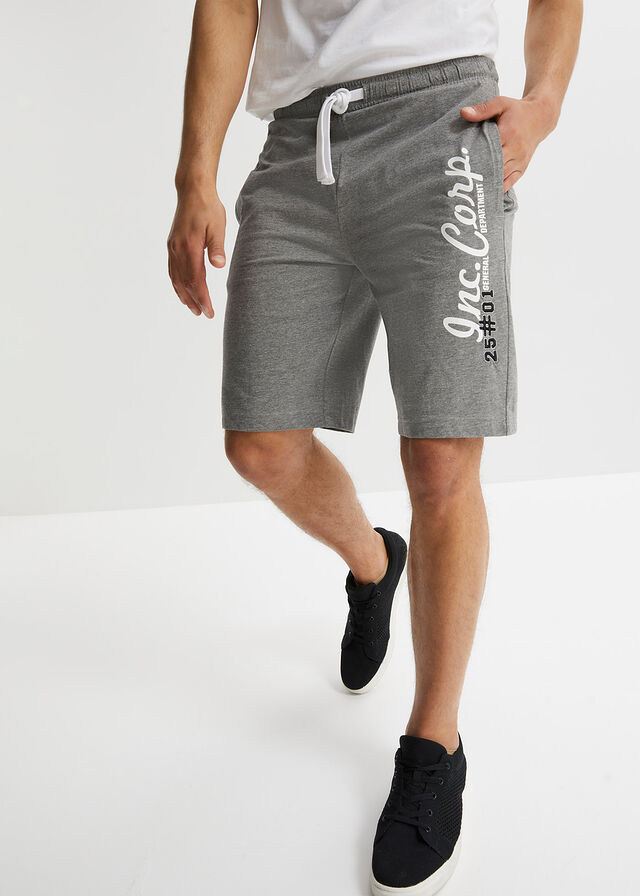 Bermudy z dżerseju, regular fit - Bonprix