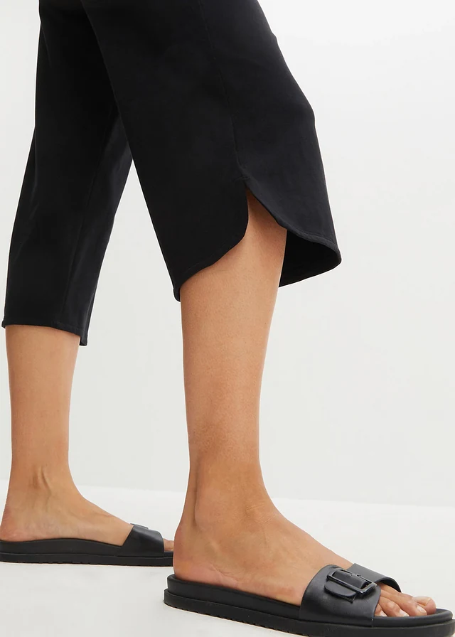Pantalon en jersey coton extensible • noir • product-page.page-title-suffix