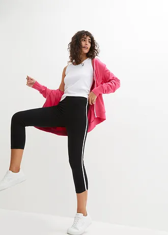 3/4-es sport legging • fekete • bonprix áruház