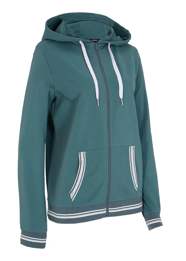 Mikinová bunda z bio bavlny Mikinová bunda z bio bavlny