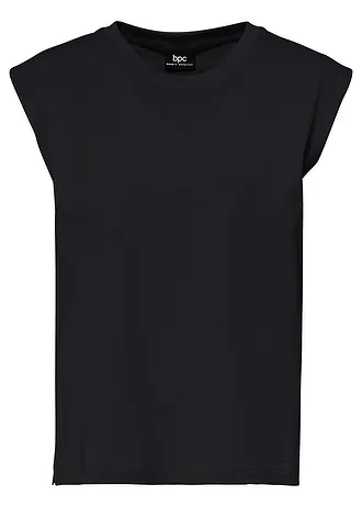 Oversize tričko z čisté organické bavlny • černá • bonprix obchod