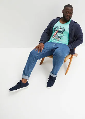 Tílko, organická bavlna (2 ks v balení), barva: tmavě modrá + mentolově modrá