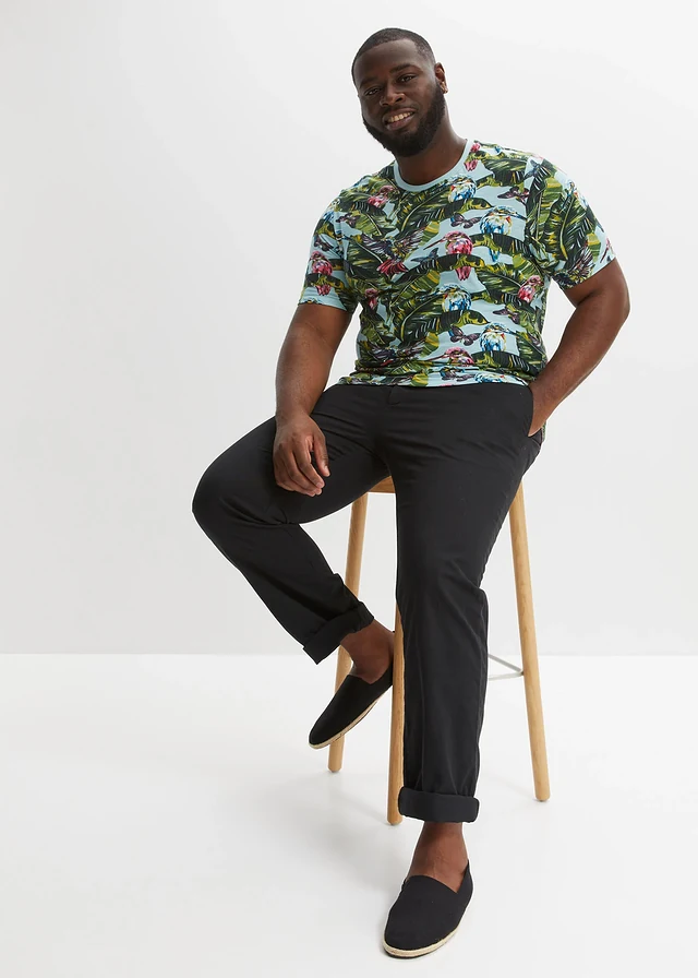 T-shirt van puur biologisch katoen, Kleur: aqua