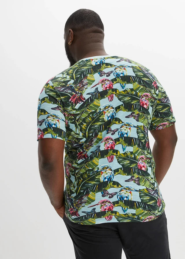 T-shirt van puur biologisch katoen, Kleur: aqua