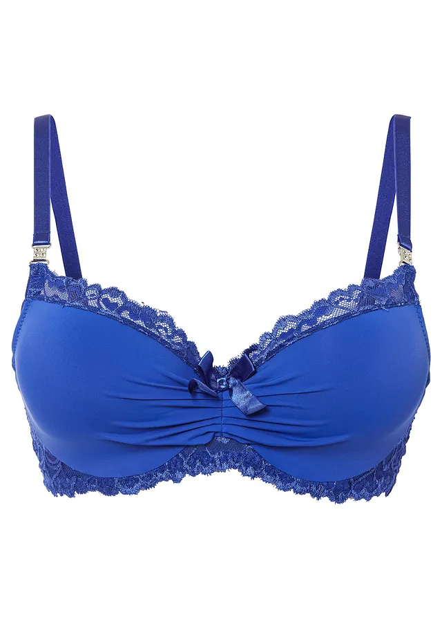 Soutien-gorge à coques • bleu brillant • Boutique bonprix