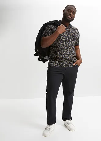 Pólo tričko, krátký rukáv, barva: černá