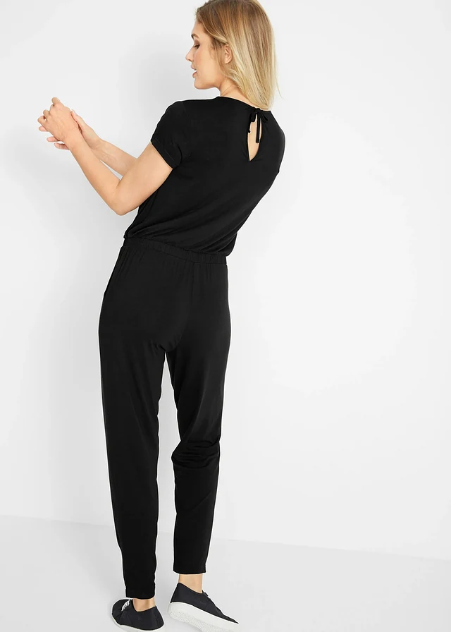 Combinaison en jersey viscose • noir • product-page.page-title-suffix