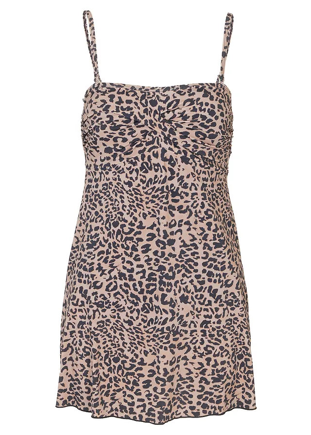 Costum baie rochie cu efect shape ușor