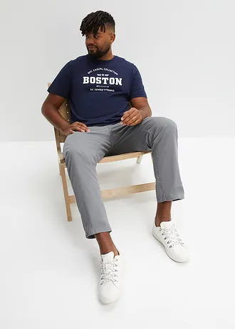 Tričko z čisté bavlny (2 ks v balení), barva: tmavě modrá +kobaltově tyrkysová