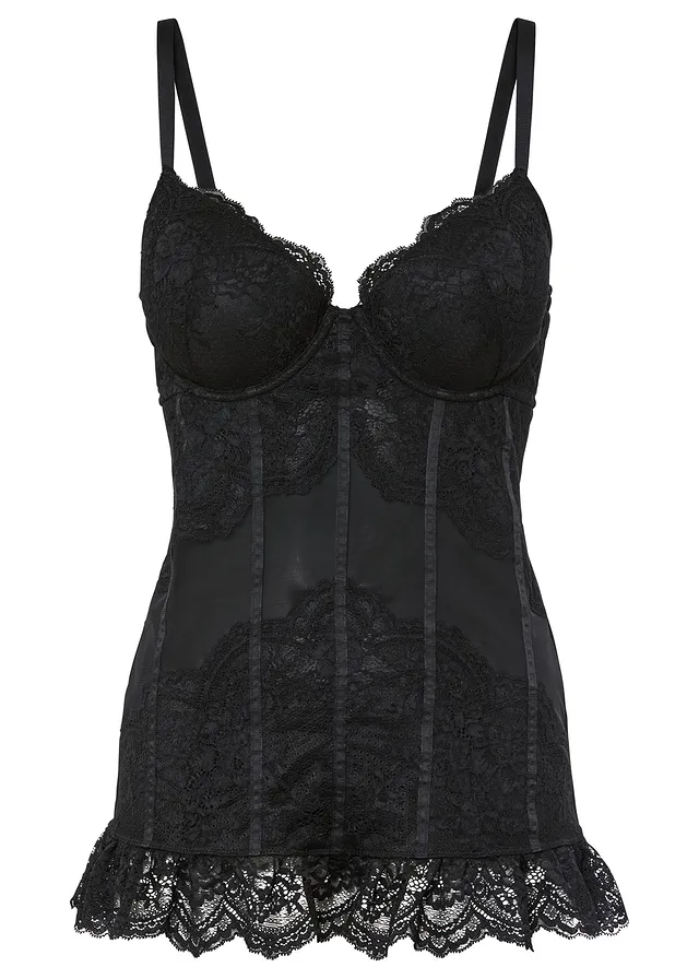 Podprsenkový top s kosticami