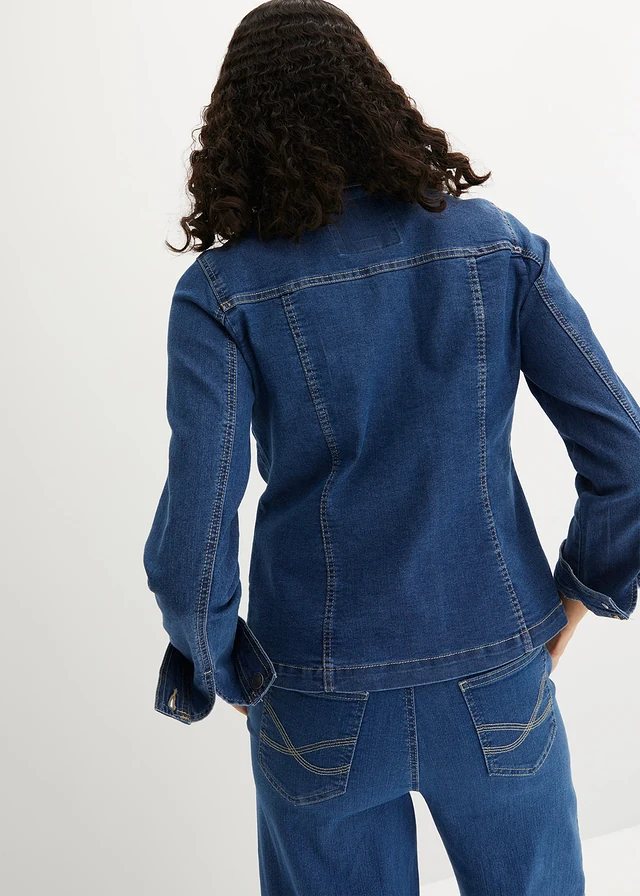 Farmerdzseki, szín: kék denim
