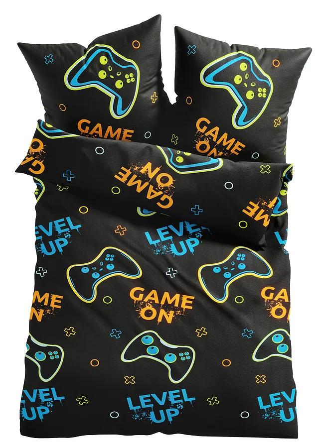 &quot;Lenjerie de pat cu motive &quot;&quot;gamer&quot;&quot;&quot;