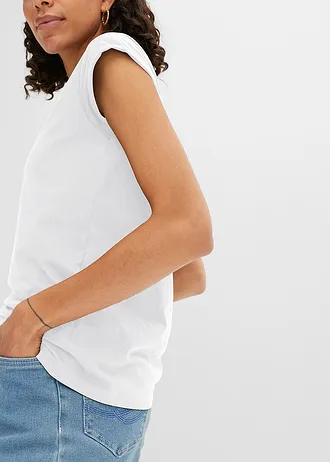 Tričko z čisté bavlny • bílá • bonprix obchod