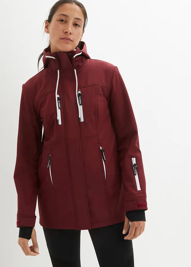 Veste déperlante en softshell