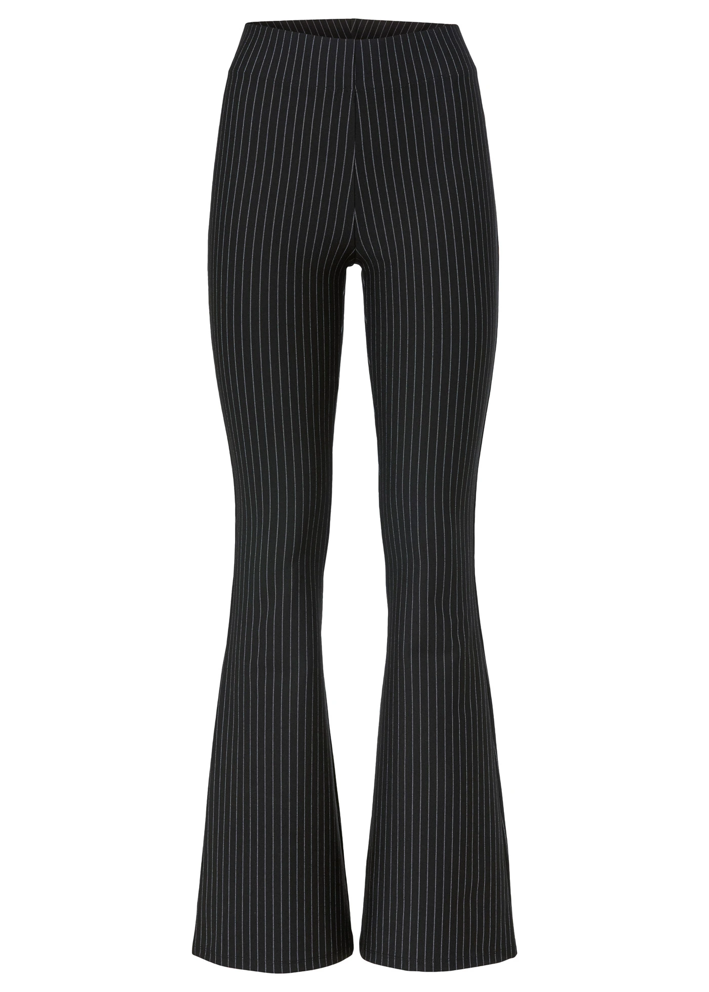 Pantalon à fines rayures • noir-gris rayures verticales • Boutique bonprix