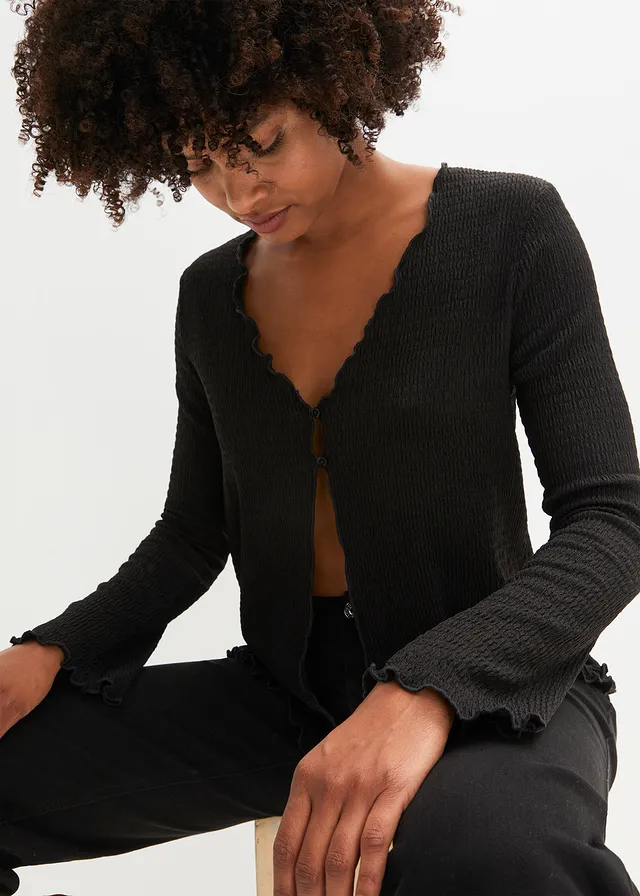 Shirtvest, Kleur: zwart