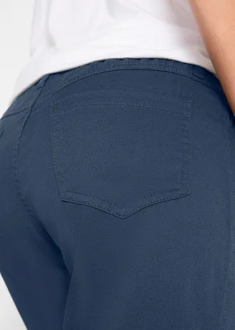 Stretchbermuda (set van 2) • donkerblauw+lichtblauw denim • bonprix online shop