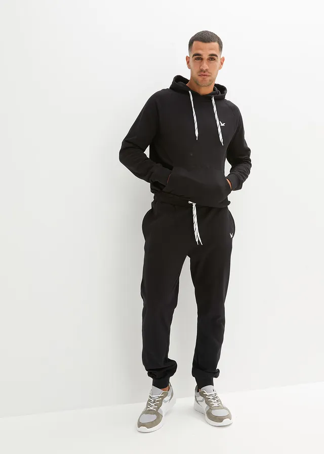 Joggingpak (2-dlg. set), Kleur: zwart