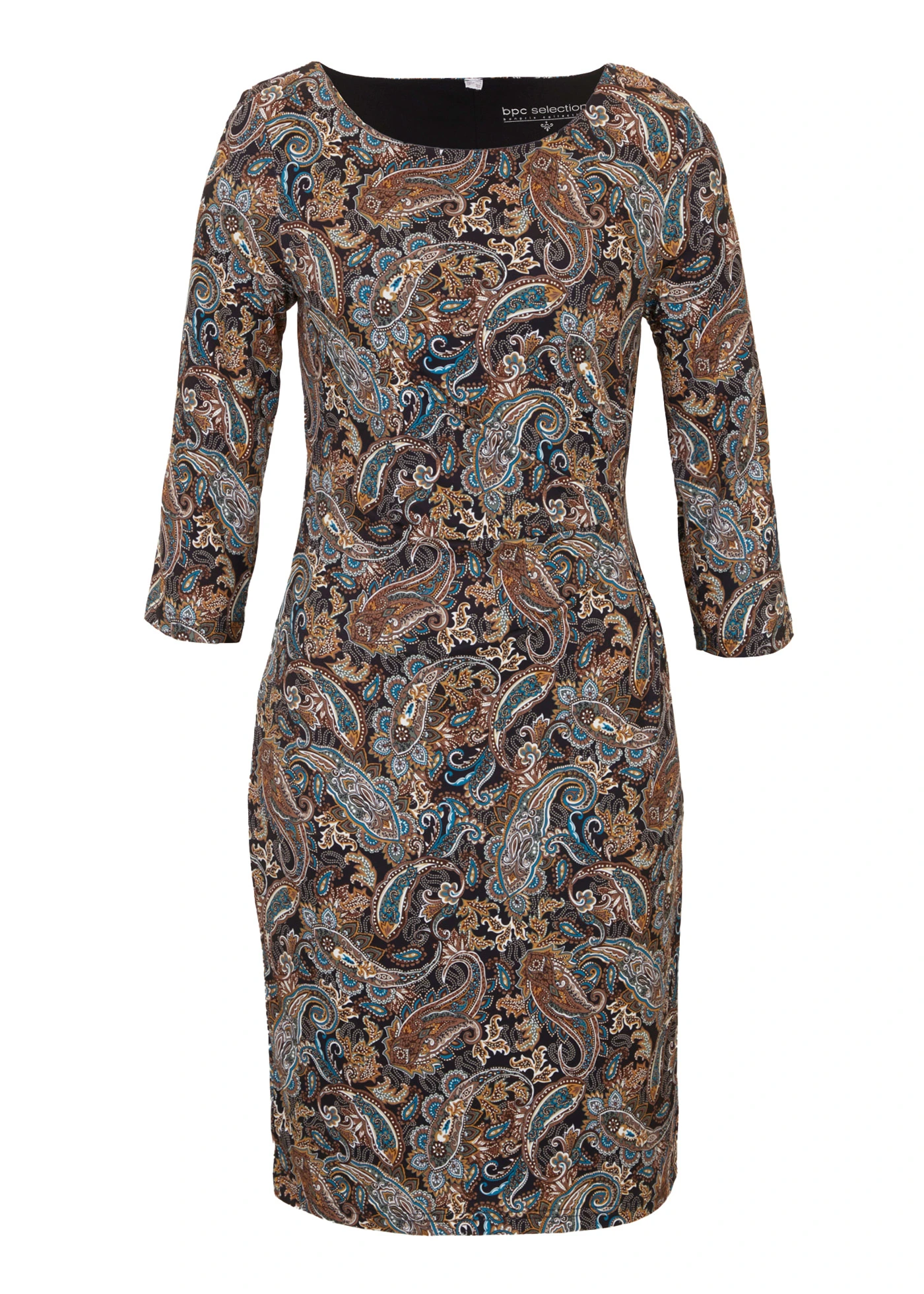 Shirtjurk met paisley print • zwart-beige paisley • bonprix online shop