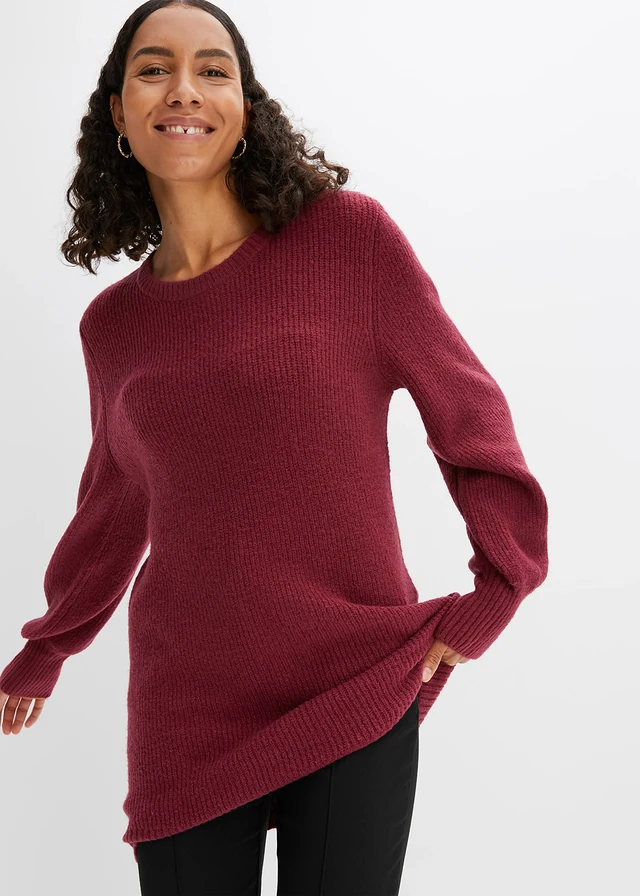 Pull long à boutons