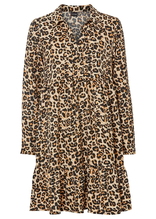 Rochie cu imprimeu animal