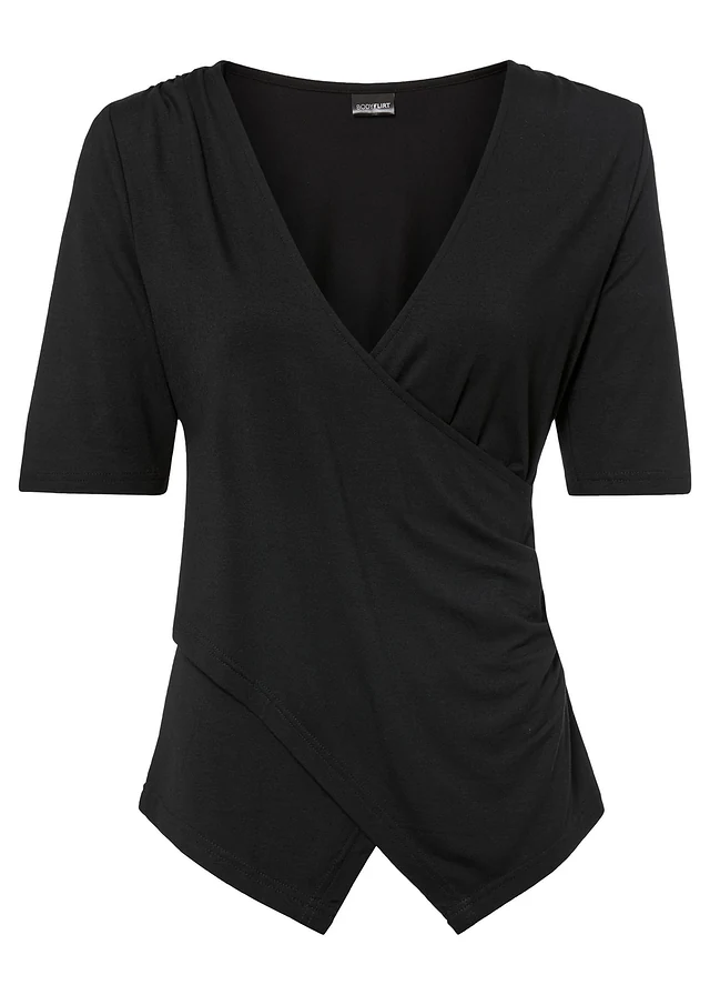 Shirt in een zachte viscosemix