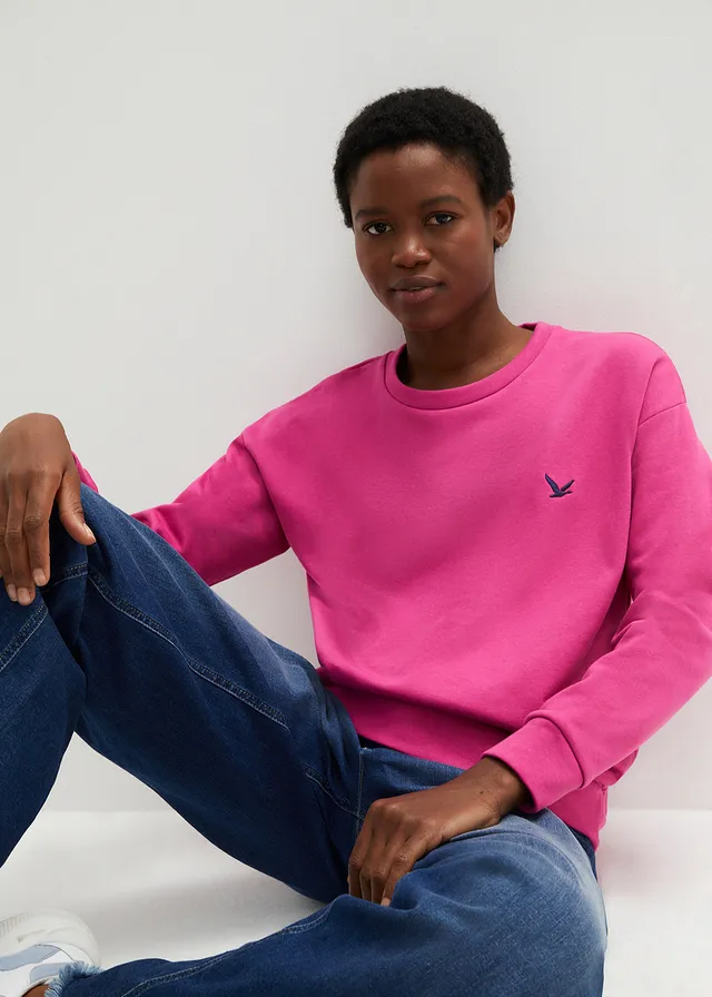 Sweat-shirt avec broderie • rose magnolia • product-page.page-title-suffix