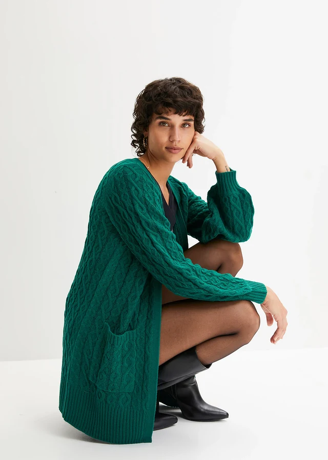 Lang vest met zakken • briljantgroen • product-page.page-title-suffix