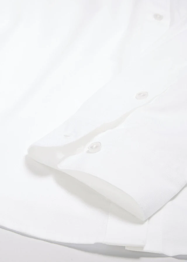 Essential overhemdblouse van katoen • wit • product-page.page-title-suffix