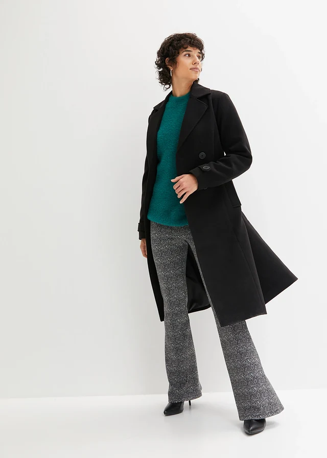 Trench d’hiver, Couleur: noir