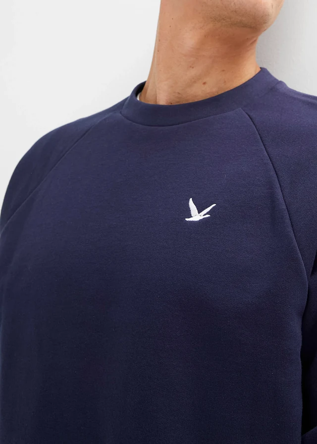 Sweater met raglanmouwen • donkerblauw • product-page.page-title-suffix