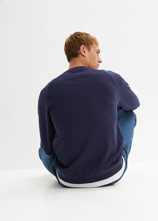 Sweater met raglanmouwen • donkerblauw • product-page.page-title-suffix