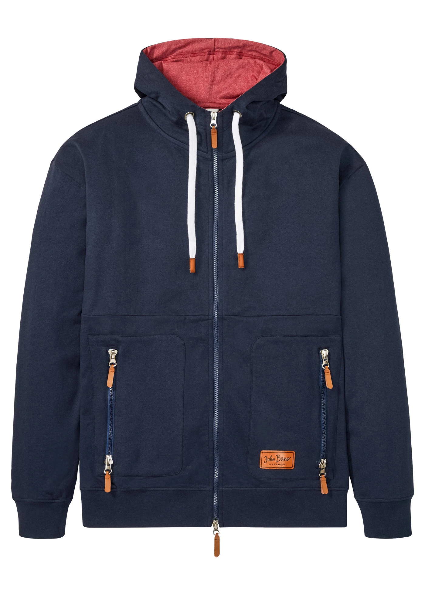 Mikina Loose Fit s kapucí • tmavě modrá • bonprix obchod