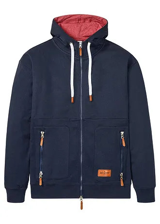 Mikina Loose Fit s kapucí • tmavě modrá • bonprix obchod