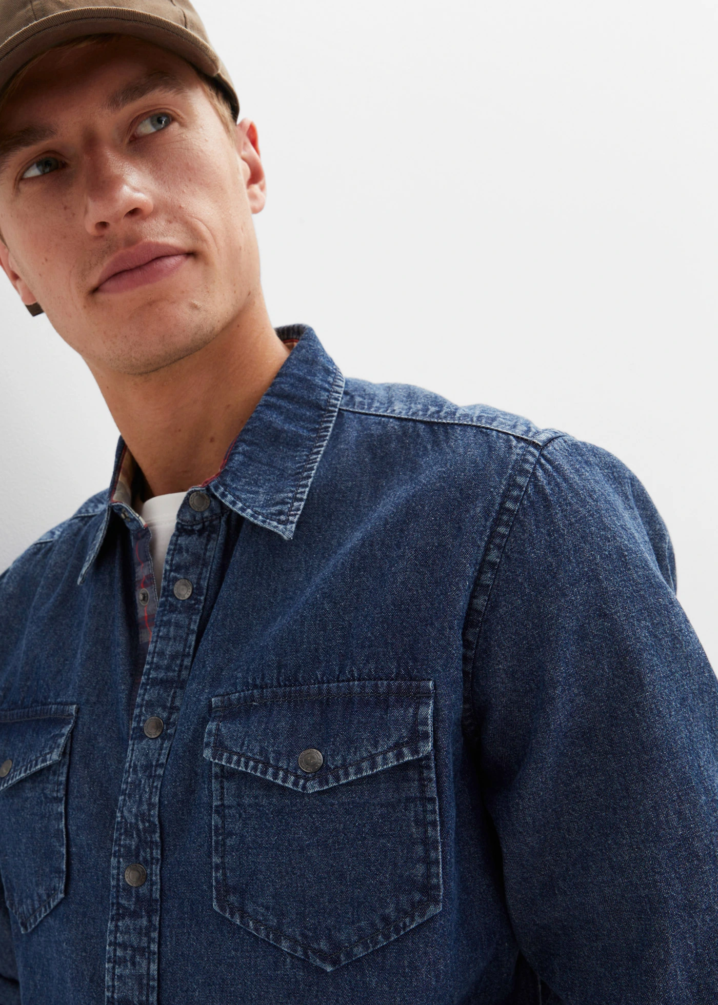 Spijkeroverhemd, lange mouw • blue stone • bonprix online shop